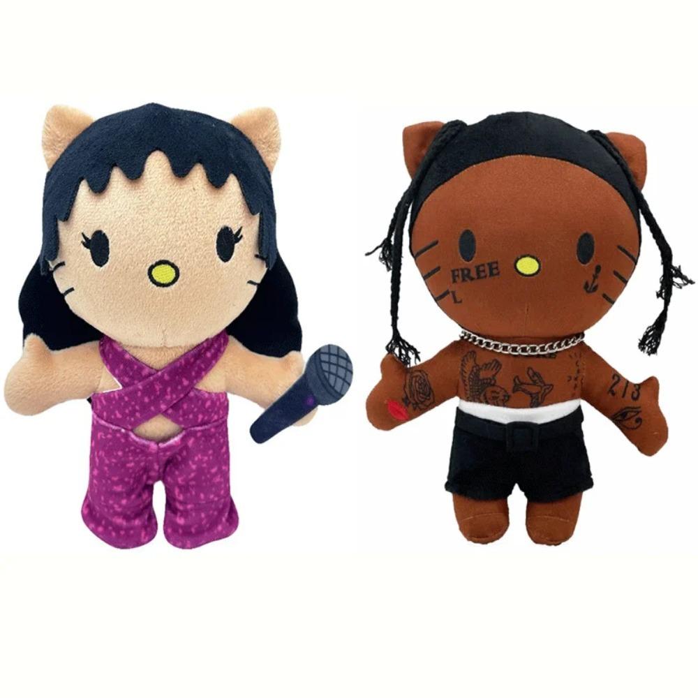 22CM LIL PEEP Plüschpuppe Hallo Selena Plüschtiere Niedliche Cartoon Anime Plüschpuppe Weiche Kuscheltiere Zimmerdekoration Kinderspielzeug Geschenke