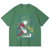 230 Gsm 100% Cotton Demon Slayer V47 Tomioka Print Unisex Heavy Cotton T Shirt