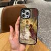 P-Pierre A-Auguste R-Renoir  Phone Case For iPhone17,16,15,14,13,12,11 Plus,Pro Max Colored Silver Plated Inside Cover