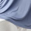 Plus Size Casual V-Neck Letter Print Modal Nightgown - Summer Loose-Fit Short Sleeve Dress