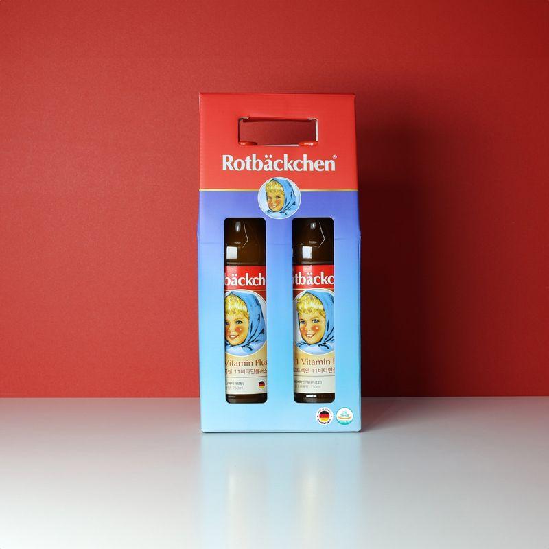 

Rotbackchen 11 Vitamin Plus 750ml x 2 Gift Set