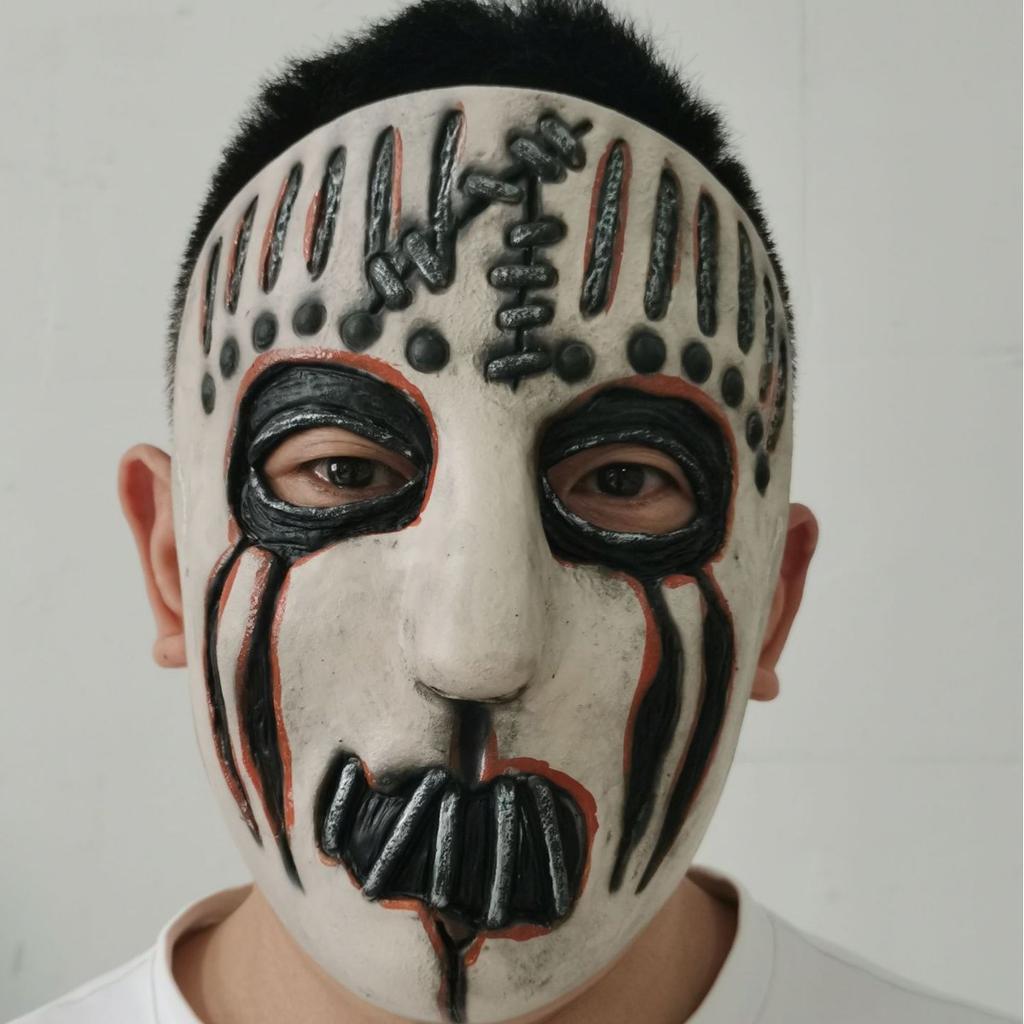 Heavy Metal Rock Slipknot Slipknot Clown Maschera in Lattice Teschio Horror Taylor Maschera di Halloween