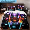 3PCS Cameraman robot 3pcs Bedding,Including 3PCS Duvet Cover And 2pcs Pillowcases Perfect for Christmas,Ideal for Bedroom, Dormitory