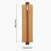 4 Pcs PU Leather Pencil Case for Notebook Binders Planners Books Elastic Pen Bag Journal Pencil Holders