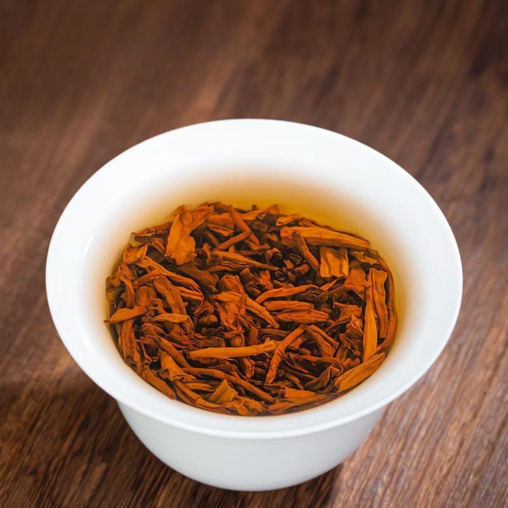 Authentic Jingfu Shan Aged Pu-erh Tea Menghai Ancient Tree Gold Buds Can