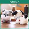 Cute Dog Plush Doll With Pp Cotton Filling For Bag Accessory And Collectible Gift