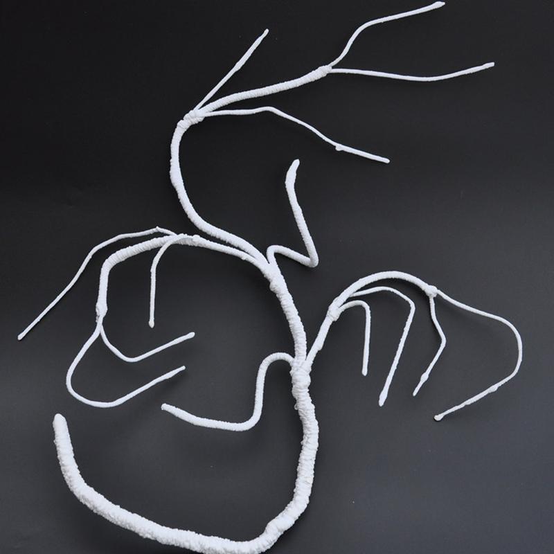 

1pcs Interior Living Room Deadwood Fake Dry Vine Plant Artificial Tree Branch Peacock Coral Branches Wedding Home Decor Small