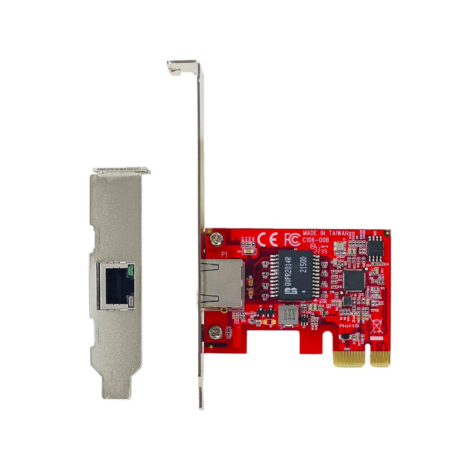 

Kuroutoshikou 2.5GbE LAN-плата з підтримкою WOL та контролером Intel Ethernet, GBE2.5i-PCIE