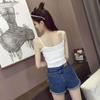 Camisole Bottoming Shirt Spring and Summer Solid Colour Inside and Outside Wear Large Size Round Neck Sexy Suspenders Tank Top