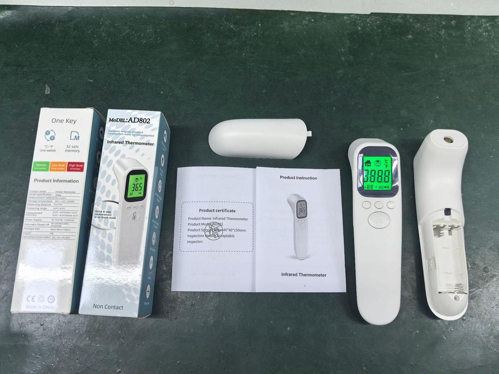 Smart Non-Contact Handheld Forehead Thermometer for Home Use