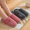 fashion Comwarm Indoor Warm Plush Slippers For Women Men Home Fluffy Furry Slippers New Fashion Cotton Slides Non Slip Bedroom Mute Shoe