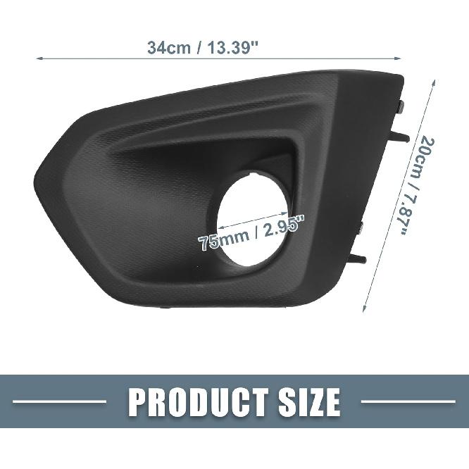 Front Left Fog Light Grille Cover Trim No.57731FG210/57731FJ010 for Subaru Impreza 2012 2013 2014