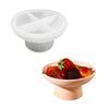 Silicone High Foot Bowl Mold Fruit Tray Making Tool Epoxy Resin Mould for Unique Home Decoration and Organizing Projects