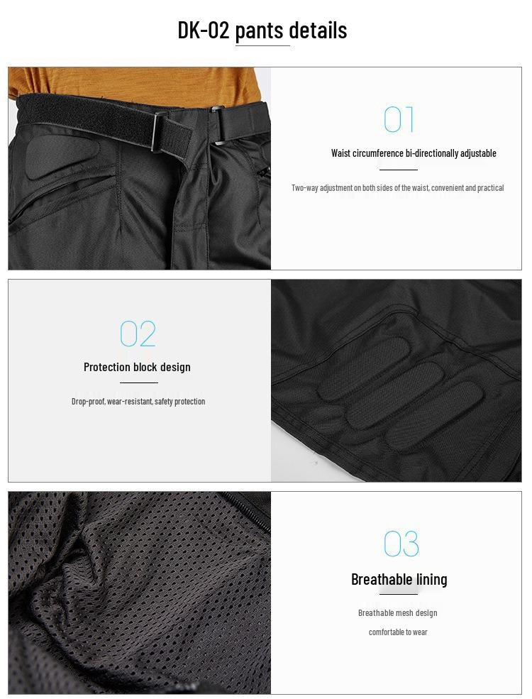 Duhan All-Season Motorcycle Riding Suit: Windproof, Waterproof, and Warm Off-road Racing Gear.