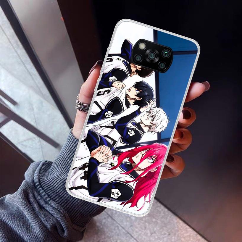 

Blue Lock Isagi Yoichi Phone Case For Xiaomi Poco X5 X6 X7 Pro F7 Ultra M7 Redmi 15C 15 13C 13 12C 12 10 10C 10A 9 9C 9T 9A Cove Redmi 13C