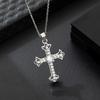Cross Necklace Niche Accessories Women's High-end Retro Punk Cross Necklace