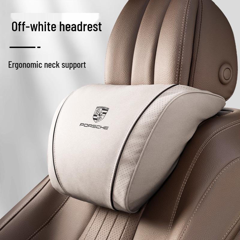 Porsche Kopfstützen- und Lendenwirbelstützkissen für Macan, Cayenne, Panamera, 718/911