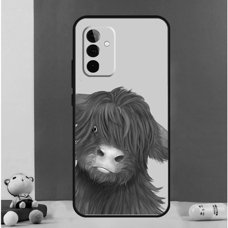 Süße Schottische Hochlandrind-Hülle Für Samsung Galaxy A56 A52 A53 A16 A26 A36 A55 A35 A15 A32 A12 A33 A13 A14 A34 A54 A17