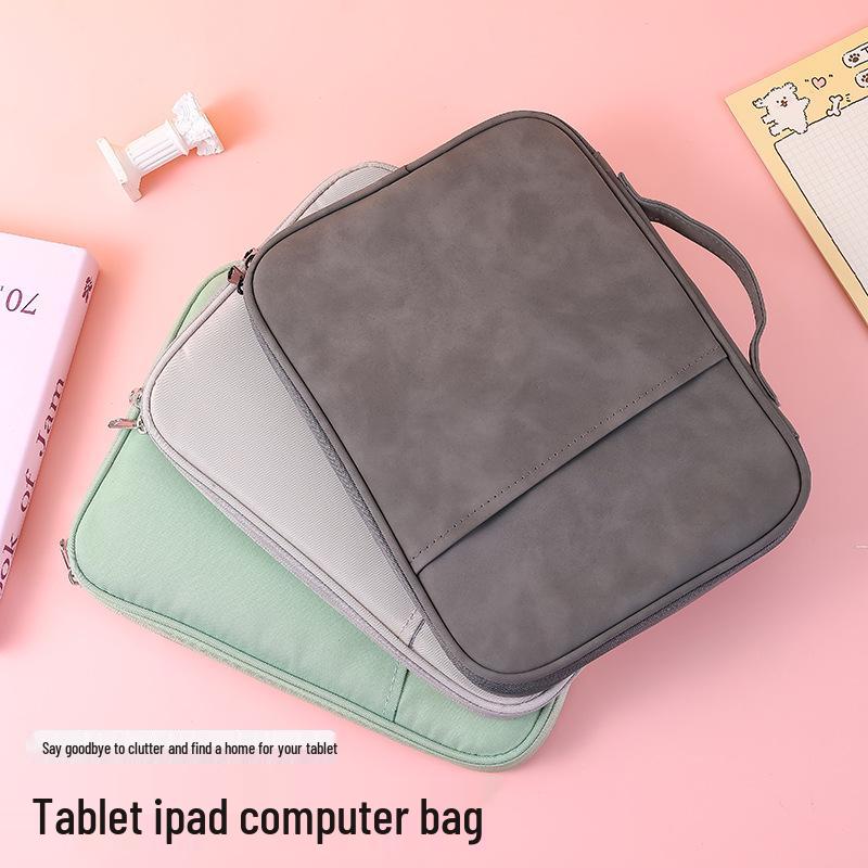 High-End Unisex iPad Tablet Bag - Lightweight, Portable, Hand-Held Student Computer Sleeve