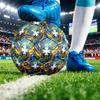 Brasilien Fußball Aufdruck Größe 5 Fußball Ball Verschleißfest Standard Erwachsenen Trainingsfußball Fan Geschenk für Indoor Outdoor Spiel Sport