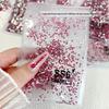1440pcs Rose Red Flat-Bottom Rhinestones - Super Sparkle DIY Nail Art Stickers