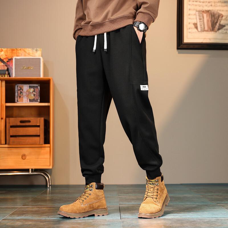 JEEP Men s Cuffed Sweatpants L