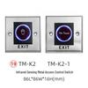 Infrared Sensor Touch Key & Glass Break Alarm Button for Emergency Access Control