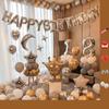 Narozeninová balónková dekorace Sada balónků s písmeny Banner Happy Birthday Party Potřeby