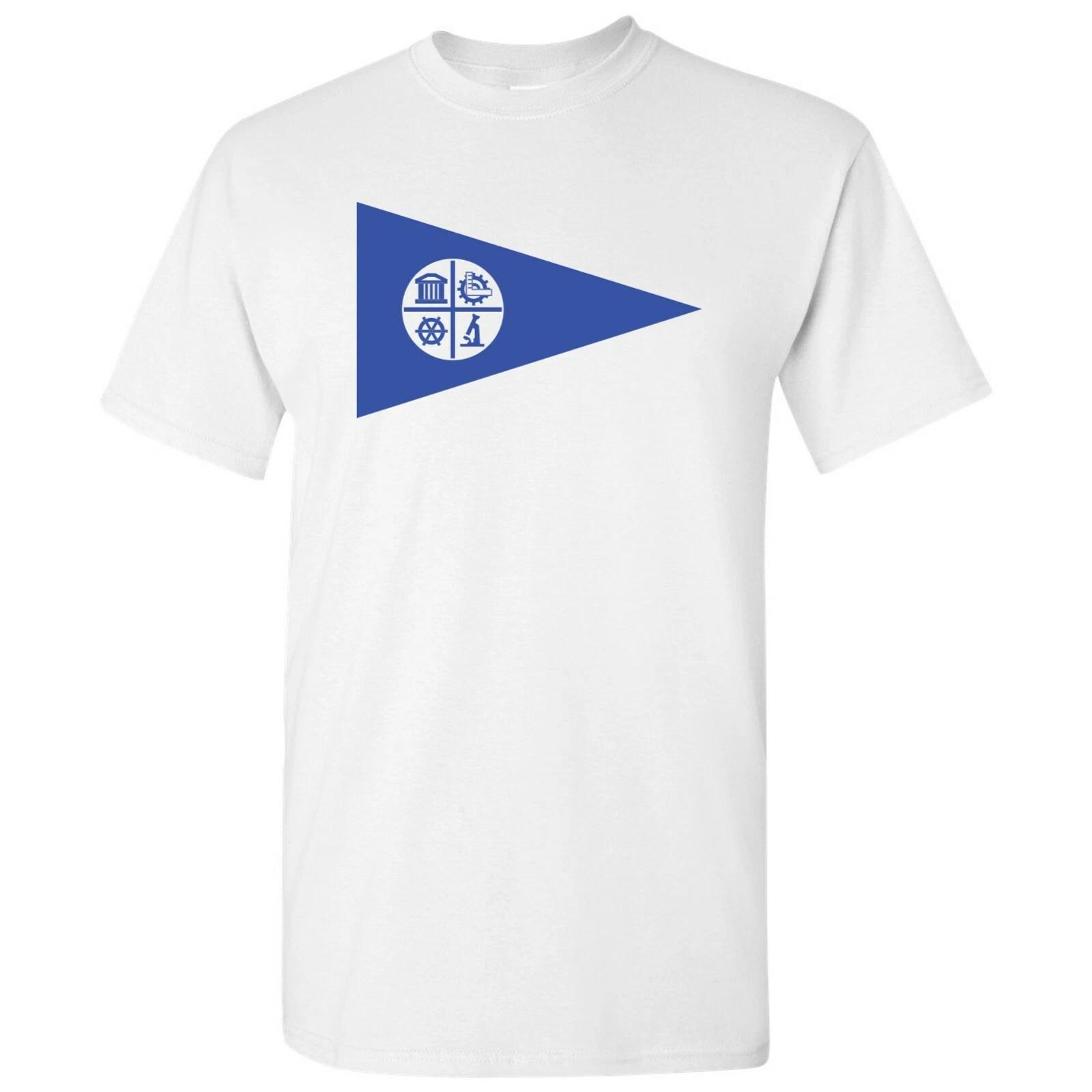 Minneapolis US City Flag Basic Cotton T-Shirt - White S