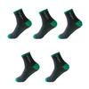 Haute qualité 10 paires/lot chaussettes pour hommes professionnels élasticité confortable respirant Trekking vélo coton chaussettes pour homme EU38-45