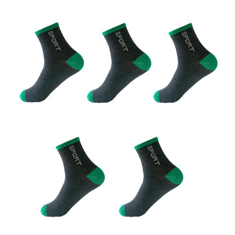 Haute qualité 10 paires/lot chaussettes pour hommes professionnels élasticité confortable respirant Trekking vélo coton chaussettes pour homme EU38-45