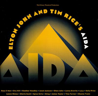 CD ELTON JOHN & TIM RICE - Aida 5246512 The Rocket Reco 1999 Europe Soundtracks & Musicals Used