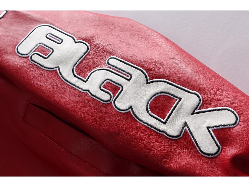 Men's American Racing Style Leather Jacket - Streetwear, Stand Collar, Cool Hip-Hop High Street Trend, Motorcycle Outerwear.
