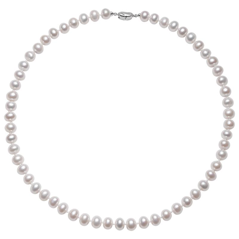 ALLOVE Natural Freshwater Pearl Necklace