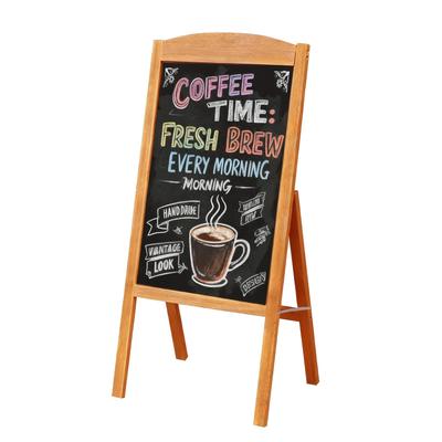 Susire Standing Sign, Blackboard, Welcome Board, Chalkboard, A-Shaped Sign, Standing Sign, Magnetic Compatible, Outdoor