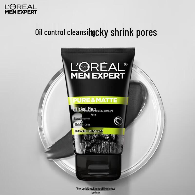L'Oréal Men's Oil Control Kohle Gesichtsreiniger