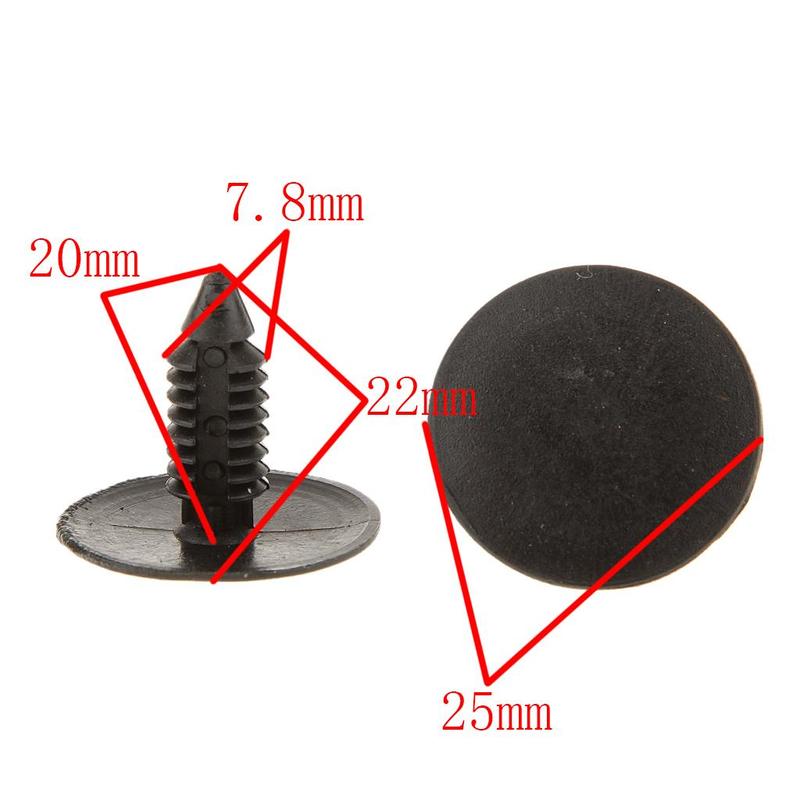 Fender Liner Clips Durable Nylon Push Retainer for Jeep Grand Cherokee WJ WK2 Body Repair Parts 20 Pack