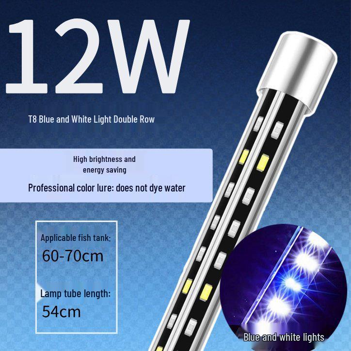 LED Fish Tank Light: Waterproof, Super Bright, Submersible Aquarium Light for Arowana.