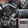 Справжнє вуглецеве волокно Для Mercedes-Benz W463 G350 G500 G550 G63 G65 2004-2018 Панель керування консоллю автомобіля, решітка вентиляційного отвору AC, рамка панелі CD, оздоблення