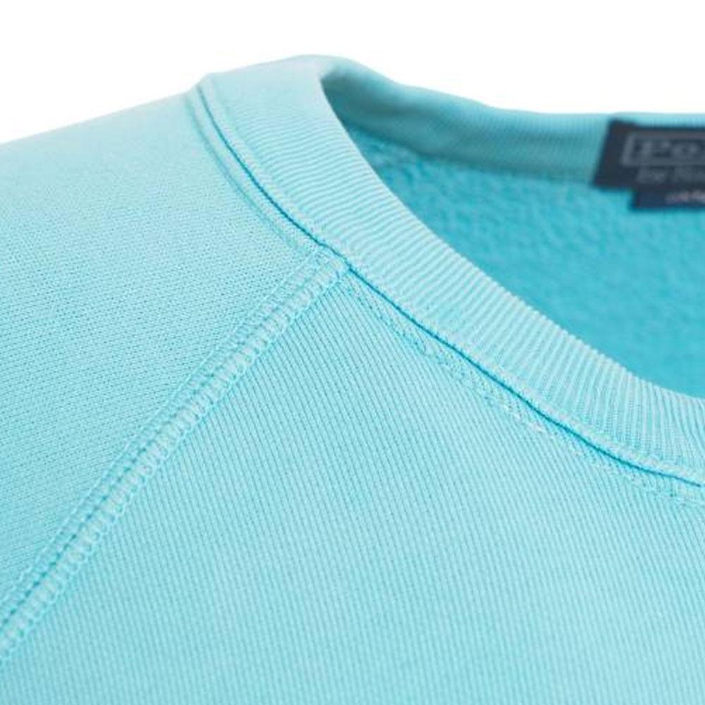 Polo Ralph Lauren Logo Rundhals-Sweatshirt mit langen Ärmeln, Herren, Blau, 710966456-BLUE