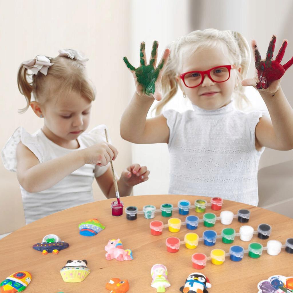 Zestaw Kreatywny Artystyczny Figurki Jednorożce Konie Gipsowe Do Malowania