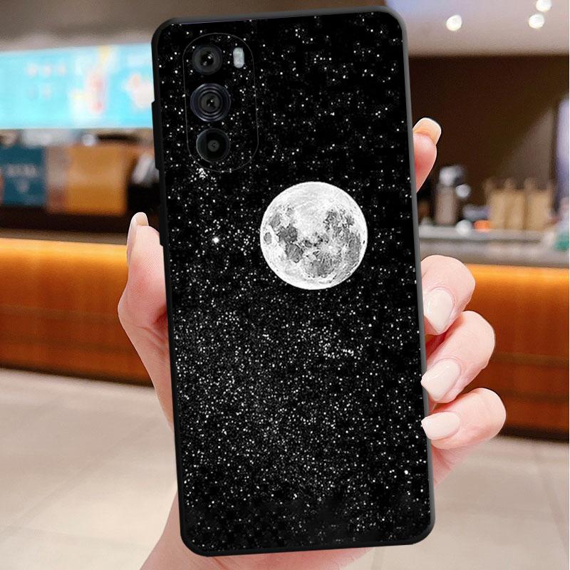 Phone Case For Motorola Edge 50 40 Pro 60 50 40 30 Ultra Neo Fusion Moto G85 G72 G53 G54 G84 G13 G32 Cartoon Space Planet