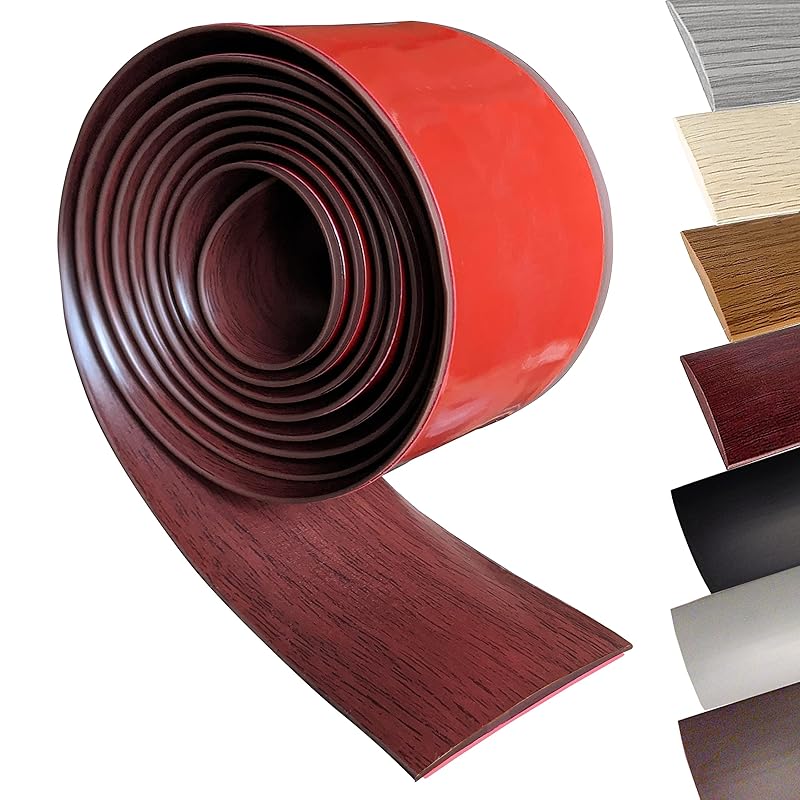 Floor Transition Strip Self-Adhesive Cover Strips Threshold Repair Floor Vinyl Flooring Transitions Laminate Floor Flat Divider Strip Minimalism Oak