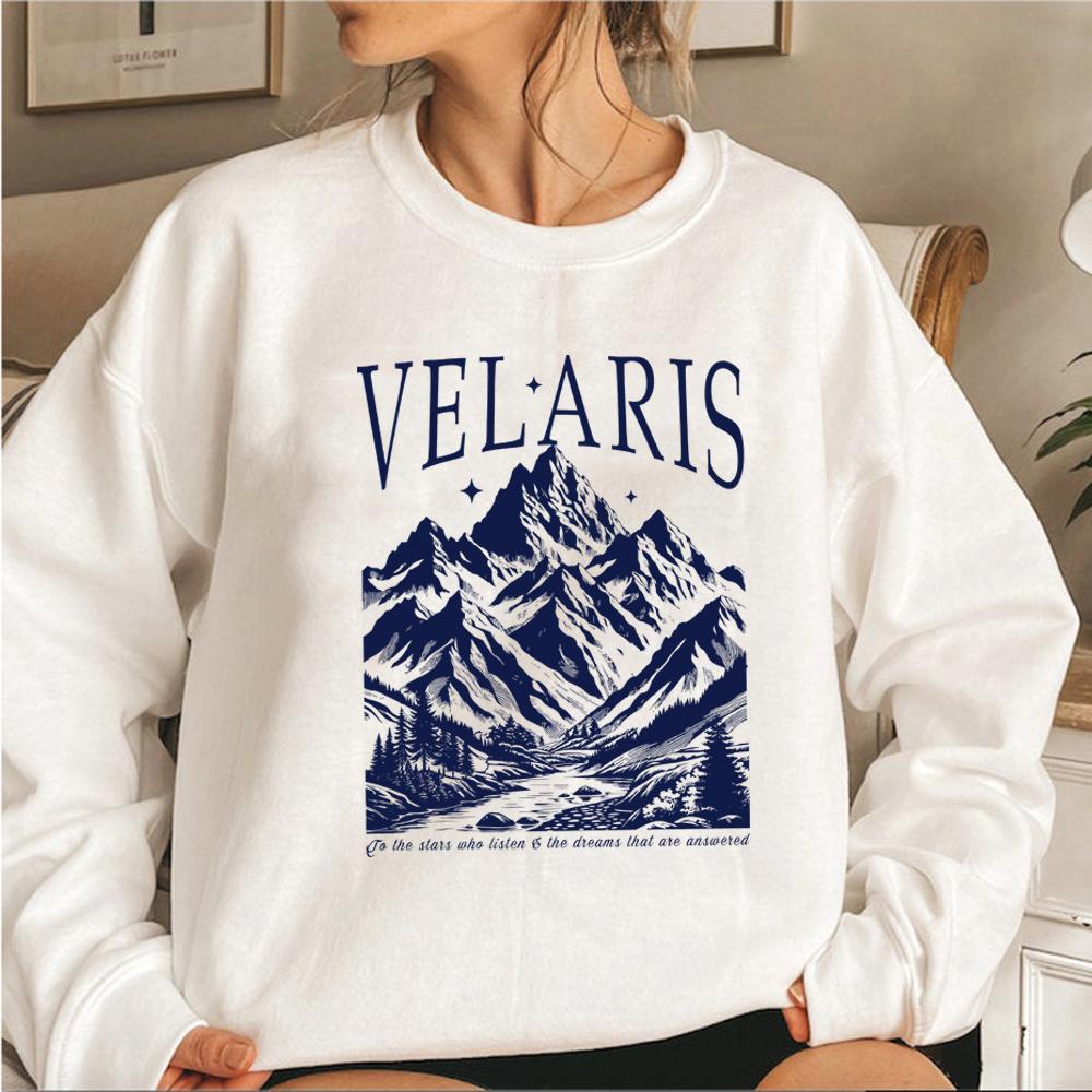 Velaris Sweatshirt The Night Court Sweatshirt ACOTAR Shirt A Court of Thorns and Rose Hoodie Unisex Crewneck Sweatshirts SJM Top