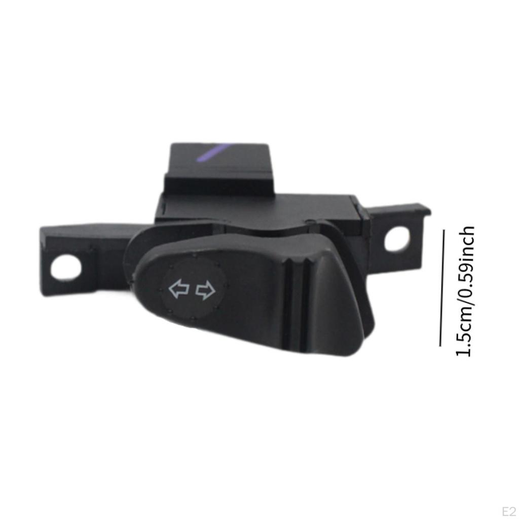 294723 Indicator Switch Black Easy to Install Accessories Utility Sturdy Motorbike High Performance
