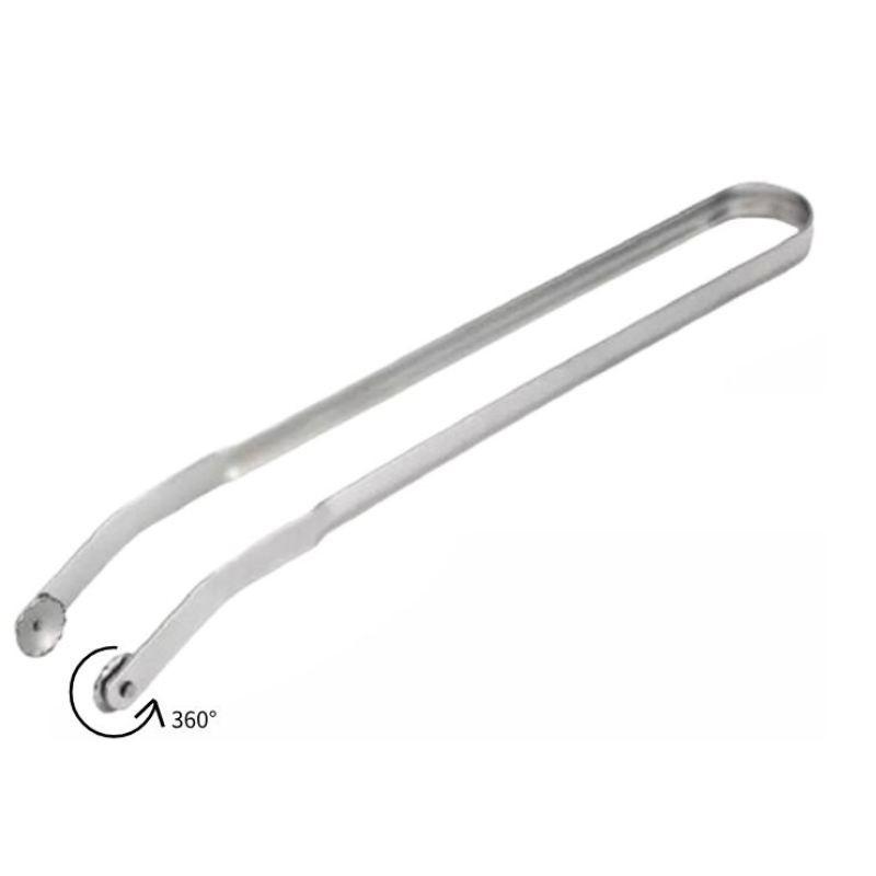 Premium Bbq Sausage Turning Tongs Durable Heat-resistant Hot Dog Flipper Tool