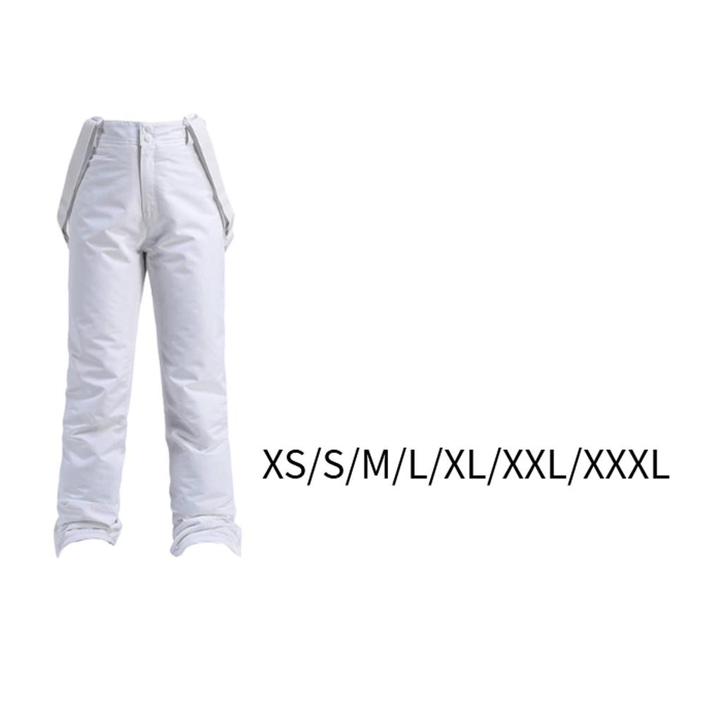 Snowboard Pants Ski Bib Lightweight Full Length Snowboard Sled Skiing Insulated Ripstop Outdoor Water Resistant Skiing Pants