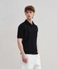 Jeilium Cotton Summer Essential Polo Neck Black (Dry Touch)