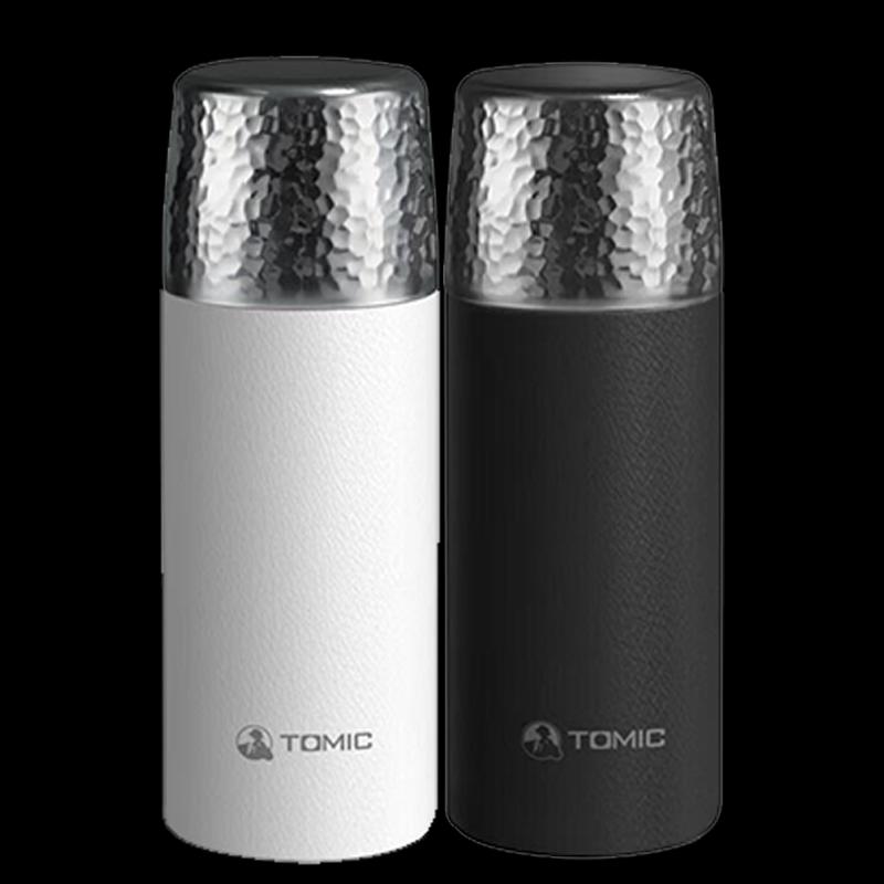 TOMIC Retro Hammered Titanium Inner Insulated Cup