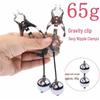 Butterfly Nipple Clamps Heavy Duty - Powerful Clitoris & Breast Stimulation Tools